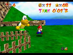 Footrace with Koopa the Quick